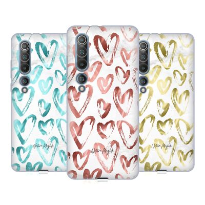 OFFICIAL NATURE MAGICK MARBLE LOVE HEARTS SOFT GEL CASE FOR XIAOMI REDMI PHONES