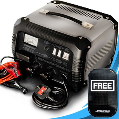 Maibaum Metallgehäuse Auto LKW 12V/24V Volt 30A Amp kommerzielles Batterieladegerät +M