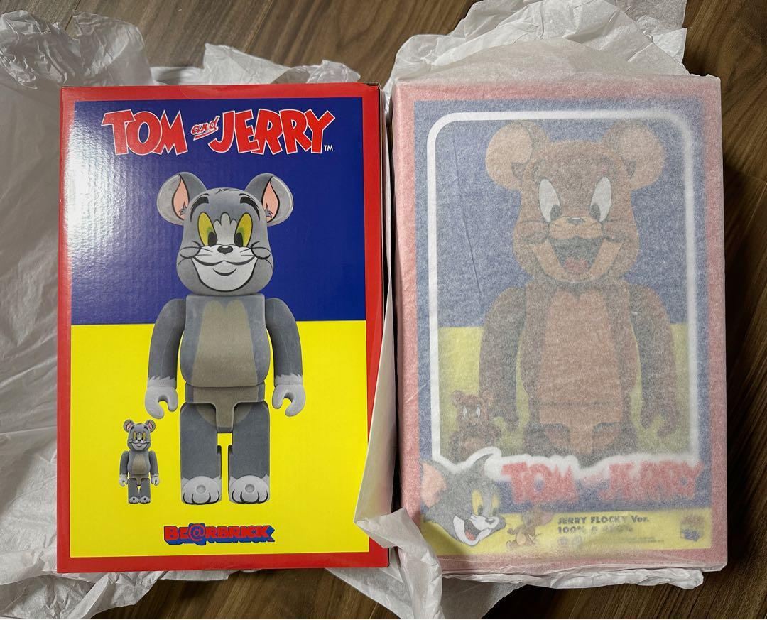 Be Rbrick Tom Jerry Flocky Ver 100 400 | eBay Be Rbrick Tom Jerry Flocky Ver 100 400 | eBay