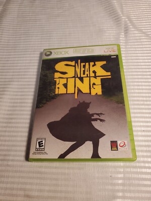 Sneak King (Microsoft Xbox 360, 2006) Complete Burger King Promo