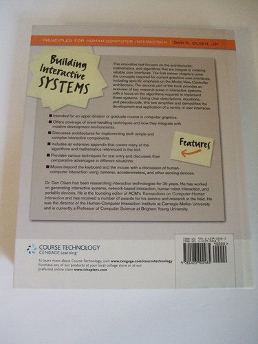 Building Interactive Systems: Principles for Human-Computer Interaction by Olsen - Imagen 2 de 3