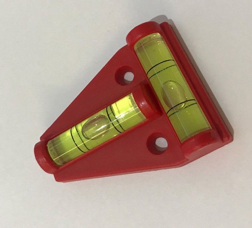 Triangle Spirit Level Indicator Caravan Motorhome Trailer Van Horsebox DIY BJ150 - Imagen 3 de 4