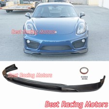 For 2014-2016 Porsche 981 Cayman Base S Ta Style Front Bumper Lip Urethane
