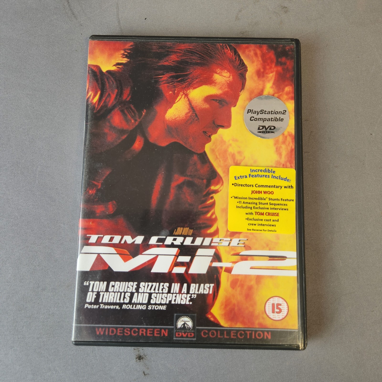 M:i-2 - Tom Cruise - Mission Impossible  DVD - Tested & Working - Free P&P - VGC