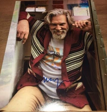 Jeff Bridges The Dude Big Lebowski Signed Autographed 11x14 Photo COA E2