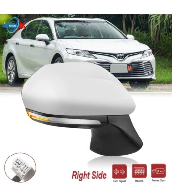 R light Mirror Toyota Camry 2018-2020 Passenger - READ  white cover not incloude