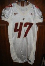 Gameworn 2010 Boston College Football Jersey Under Armour *Newman*