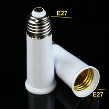 1pc E27 To E27 Light Bulb Adapter Lamp Socket Base Converter Extend by 65cm New