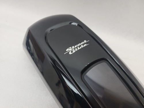 OEM Harley Davidson Street Glide Side Fill Fuel Tank Black Console Used - Picture 2 of 17