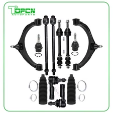 12x Front Upper Control Arm Ball Joint Tie Rod End For 2009-2010 Dodge Ram 1500