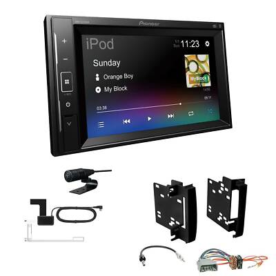 Pioneer Autoradio Bluetooth DAB USB Siri für Dodge Nitro 2007-2010 in schwarz