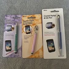 3 Allary Phone Stylus For Tablet Phone Brand New Sparkle Crystal Ink Stylus