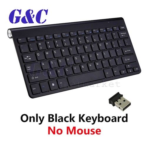 Slim 2.4GHz Cordless Wireless Keyboard and Mouse Set For PC MAC Laptop Tablet - Picture 13 of 20