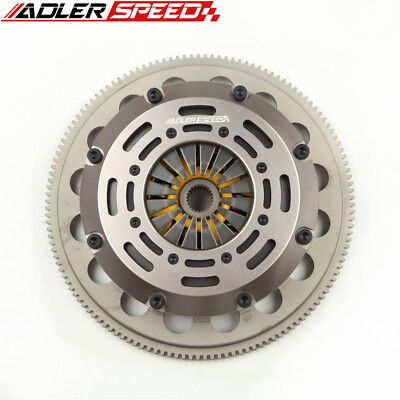 ADLERSPEED Sprung Clutch Twin Disc Kit & Flywheel For 1998-2005 VW PASSAT 1.8T