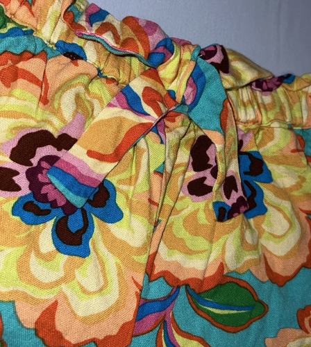 GB GIANI BINI Girls Floral Print Pull On Shorts Size Small (7) - Picture 2 of 7