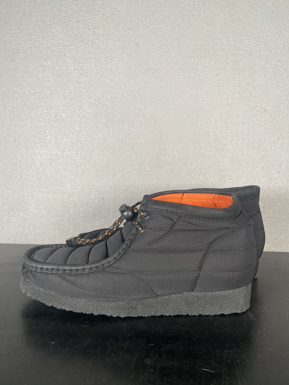 Clarks Originals Wallabee US Men’s Size 10 Black Quilted Boots eBay