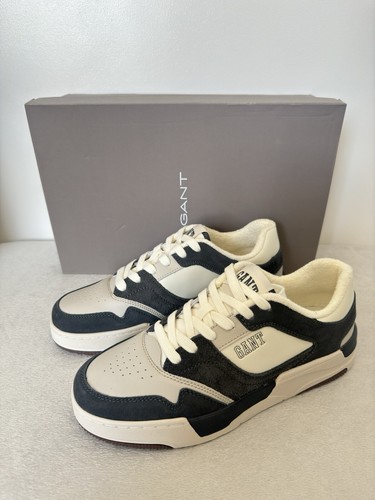 Gant Brookpal Sneaker White Grey Lace Up Mens Trainers - RRP £105 - Picture 5 of 9