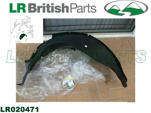 GENUINE LAND ROVER WHEELARCH SHIELD REAR  LR3 LR4 LH NEW LR020471 - Picture 1 of 9
