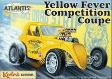 Atlantis 13101 Yellow Fever Competition Coupe Model Kit