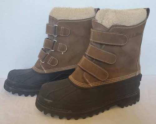 Mens LL Bean Duck Boots 10” Sz 9 