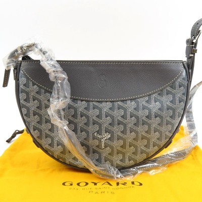 GOYARD  Current Hirondelle bag Heribone Shoulder Bag gray France 100690 unused