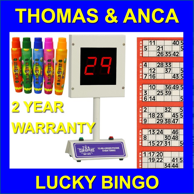 Electronic Bingo Machine Ebay