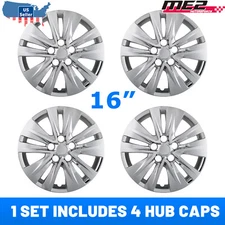 16" Inch Wheel Covers Snap On Hubcaps For 2020-2025 Nissan Sentra Set Of 4