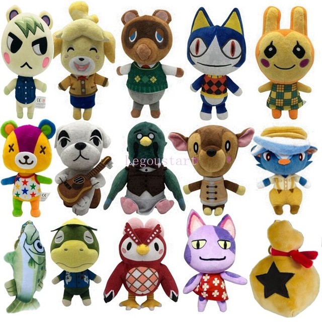 8'' Animal Crossing Shizue Isabelle KK Slider Tom Nook Plush Stuffed Toy Dolls | eBay