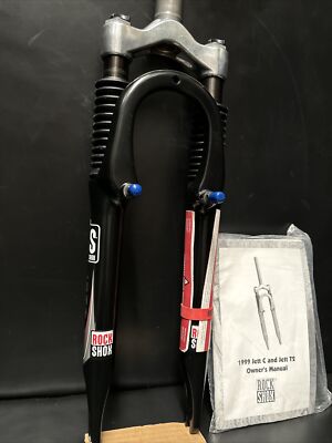 Nos 26” Rock Shox Jett C Threaded 1 1/8 Suspension Fork Mtb Fit
