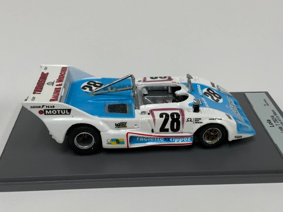 1/43 Mre Modelli Di Lola Ford T292/4 Auto #28 From 1975 24 Ore Di Lemans TR423 - Immagine 3 di 4