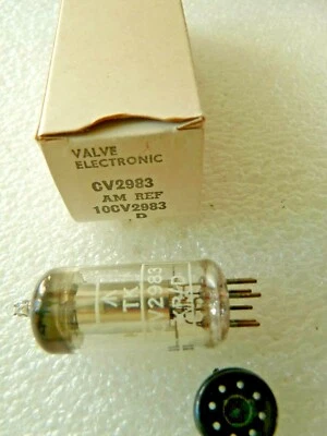 Tubo de válvula Mullard CV2983 3V4 DL94 nuevo stock antiguo 1 pieza