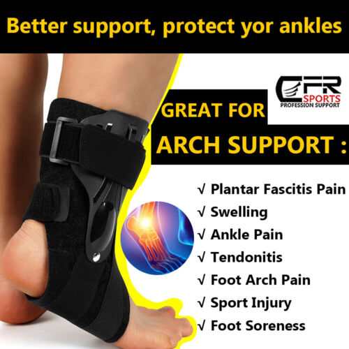 Fortemotus Drop Foot Ankle Brace Support Stabilizer Guard Compression Sprain - Picture 4 of 14