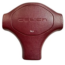 1988 Toyota Celica St Coupe Oem Steering Wheel Horn Button Maroon 86 87 88 89