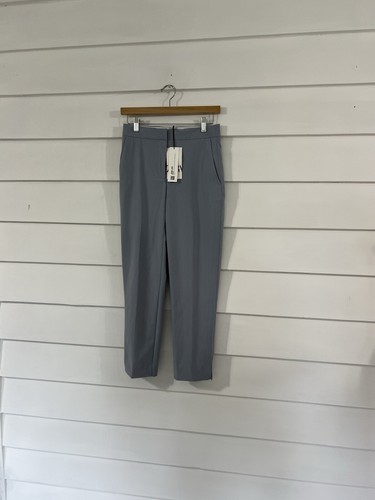 New ZARA Woman Blue Gray Trouser Pants Casual Work Waist 26" Size 2 Y612 - 第 4/12 張圖片