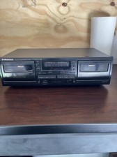  TESTED PIONEER CT-W4000 Stereo Double Cassette Deck Auto Reverse DOLBY - WORKS