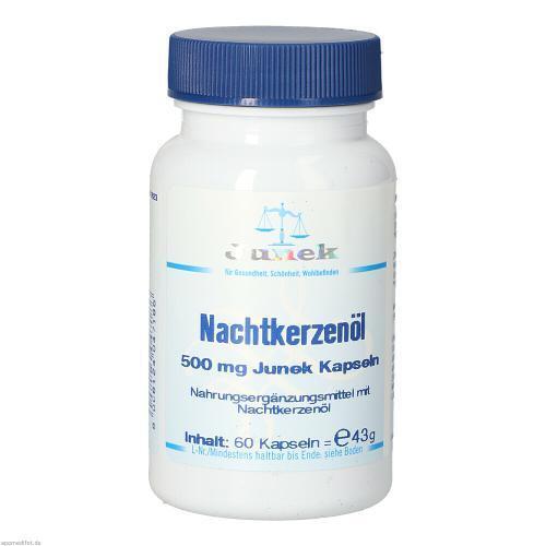 NACHTKERZENÖL 500 mg Junek Kapseln 60 St - Bild 1 von 1