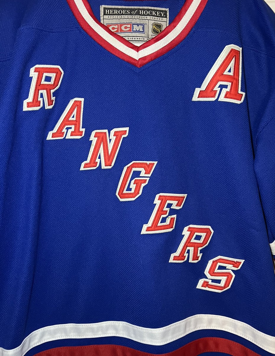 CCM Heroes of Hockey NY Rangers Brian Leetch 1994 Stanley