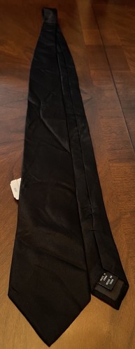 Nwt Apt. 9 Black 100% Silk Men’s Neck Tie Made In China Msrp $32 - 第 3/9 張圖片