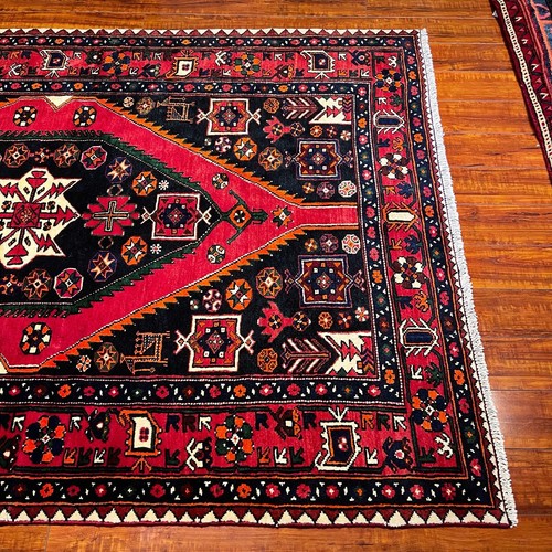 Superb Antique Hand-knotted Exquisite Rug 4’ 10” x 7’ (INV77) 5x7 - Picture 7 of 12