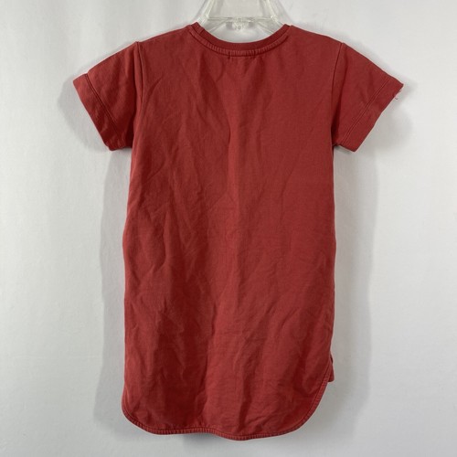 Benebene Girls Dress Size 6 Y Brich Red Short Sleeve Casual T-Shirt Tunic - Picture 8 of 8