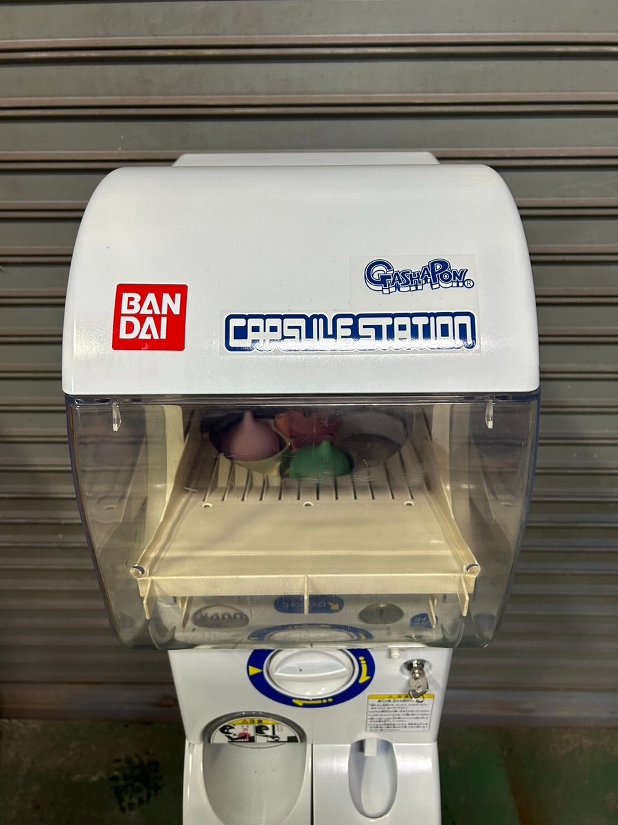 Bandai Gashapon Capsule Station Machine Gacha Upper Lower