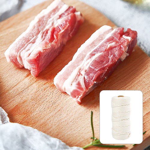 100m Butcher's Cotton Twine Meat Prep Trussing Turkey Barbecue Strings ...