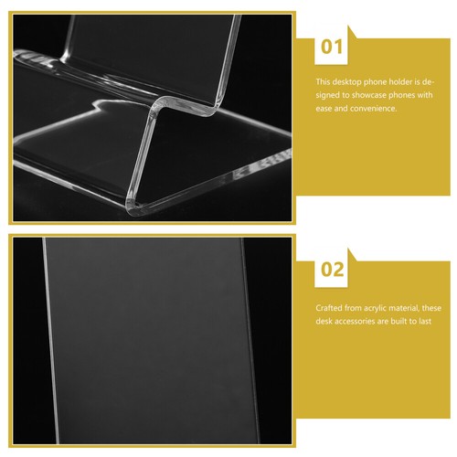 10 Pcs Tablet Holder Mobile Phone Stand Base Office Desk Desktop Cell - Zdjęcie 8 z 12