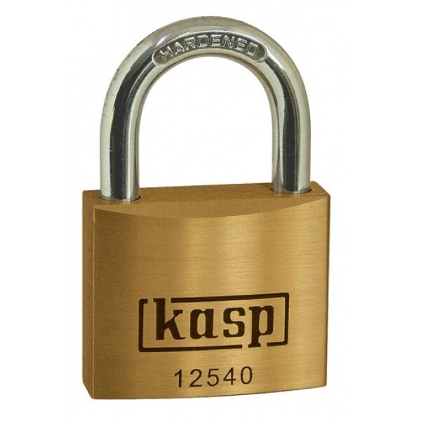 Kasp K12550D 125 Series Brass Padlock 50mm