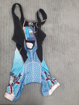 Pactimo Trägerhose mit Bioaktivem Chamois Herren XXS. Nagelneu mit Etikett. 262647
