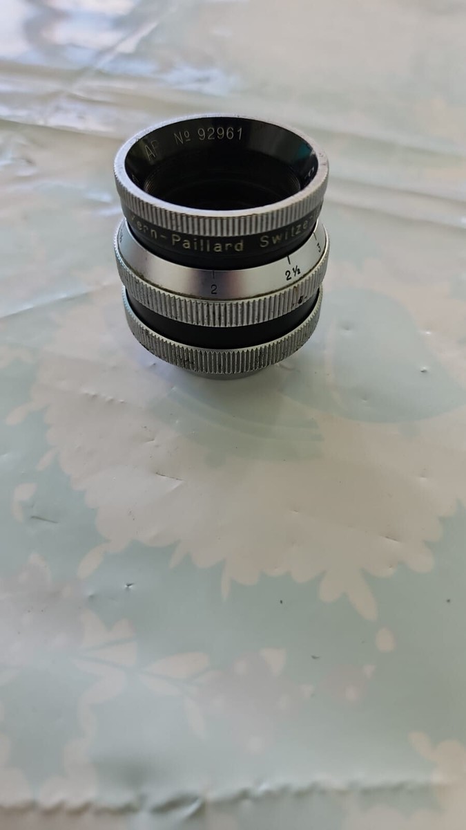 Kern Paillard Pizar 25mm f/1.5 C Mount Lens | eBay