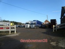 PHOTO  LORRY PARK THRAPSTON MARKET SATURDAY MORNING LIVESTOCK MARKET AND THE PAR