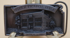 Belt Buckle Piper Prairie Days Kansas City, KS 1991 Piper State Bank Ltd Ed