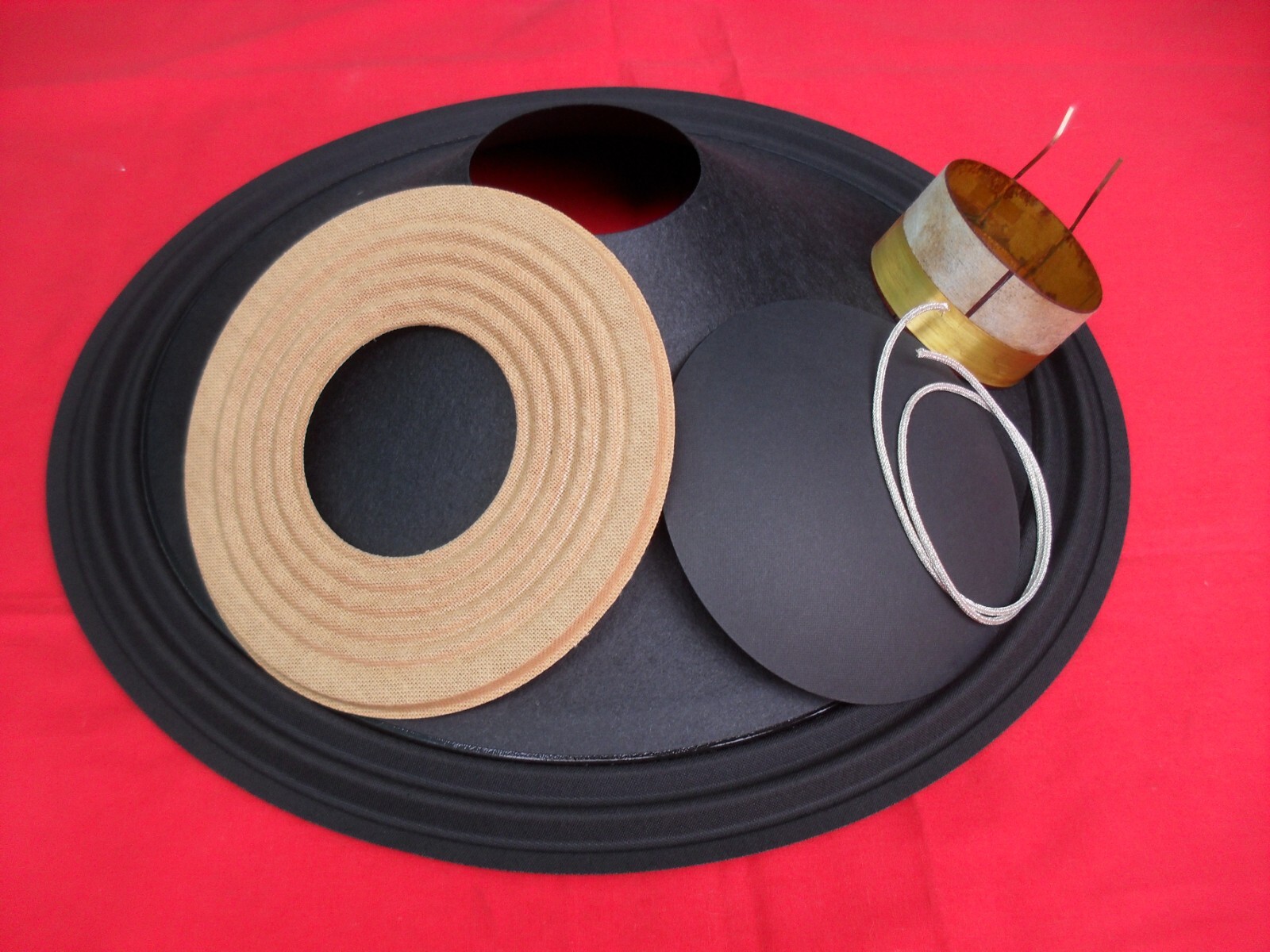 Kit Recone Per Woofer Cerwin Vega ATW-15 4 Ohm - Cono A Costine, Ricambio Brew City Audio