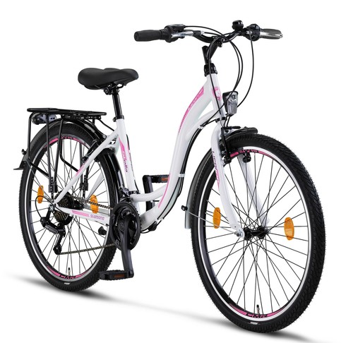 24 26 28 Zoll Damen Herren Kinder Fahrrad StVZO Citybike Shimano 21 Gangschaltun - Bild 14 von 41